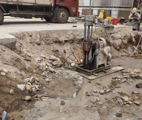 涉县公路下沉压浆